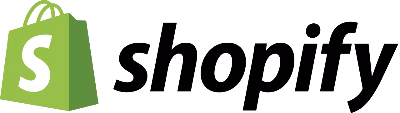 Shopify logotyp.