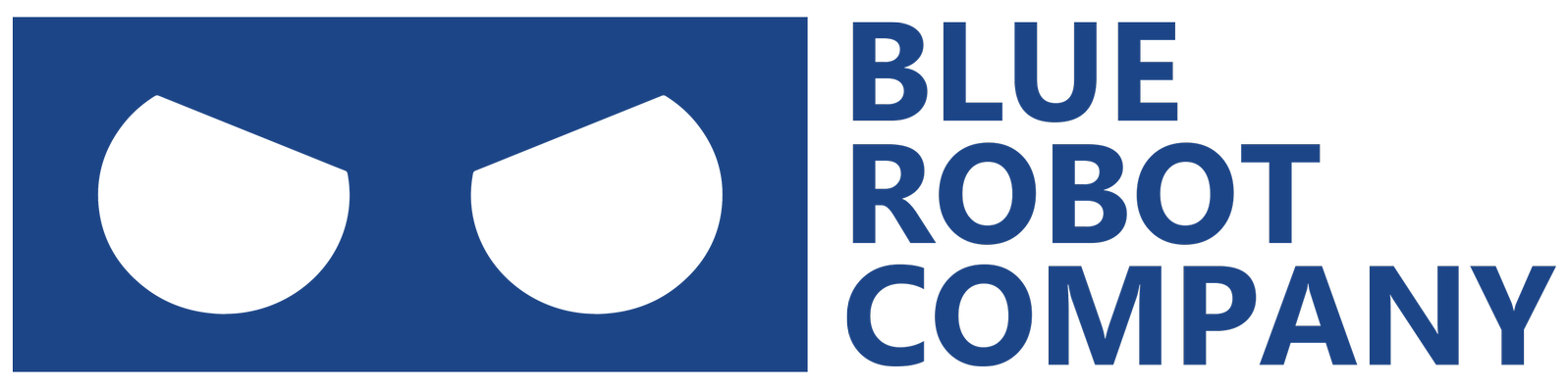 Blue Robot Company logotyp.